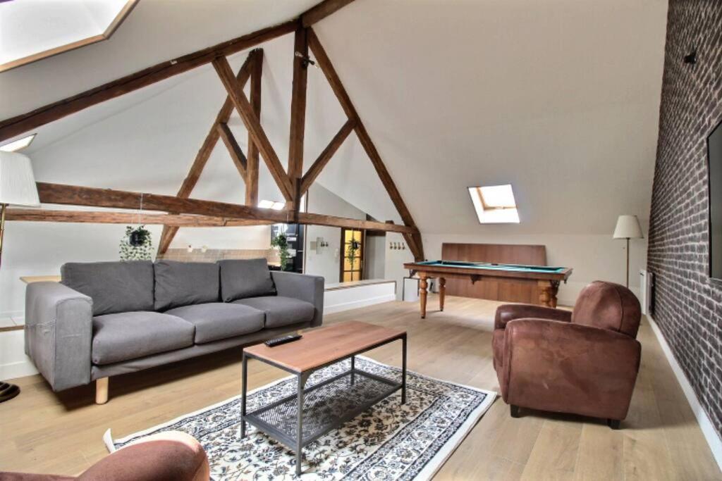 Grand Loft Proche Lille Centre Lägenhet Exteriör bild