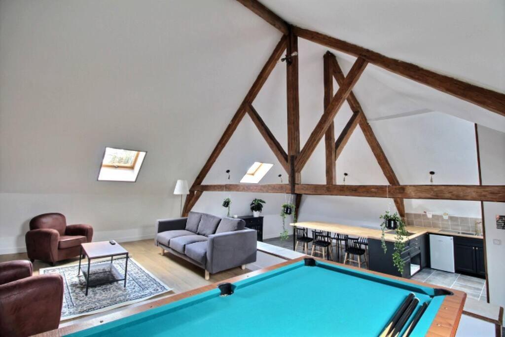 Grand Loft Proche Lille Centre Lägenhet Exteriör bild