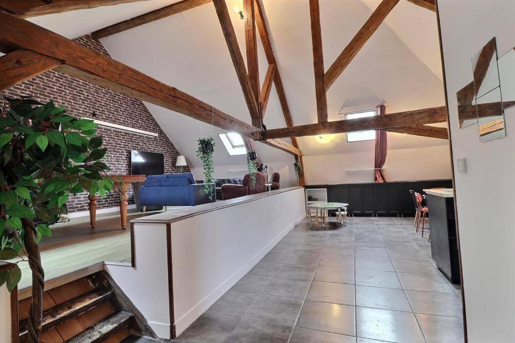 Grand Loft Proche Lille Centre Lägenhet Exteriör bild